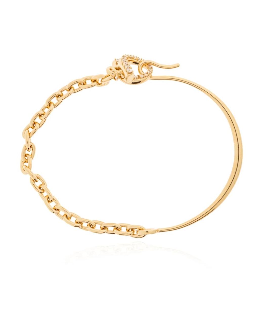 Ferragamo Gancini Armband in het Metallic