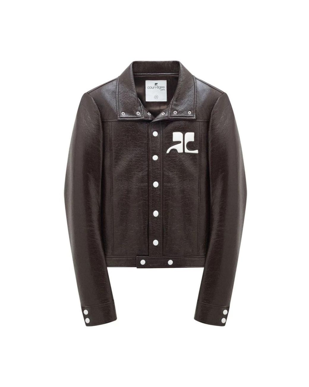 Courreges Black Light Jackets for men