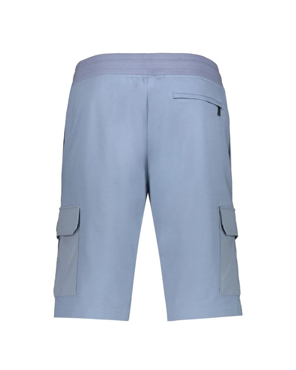 Moorer Blue Casual Shorts for men