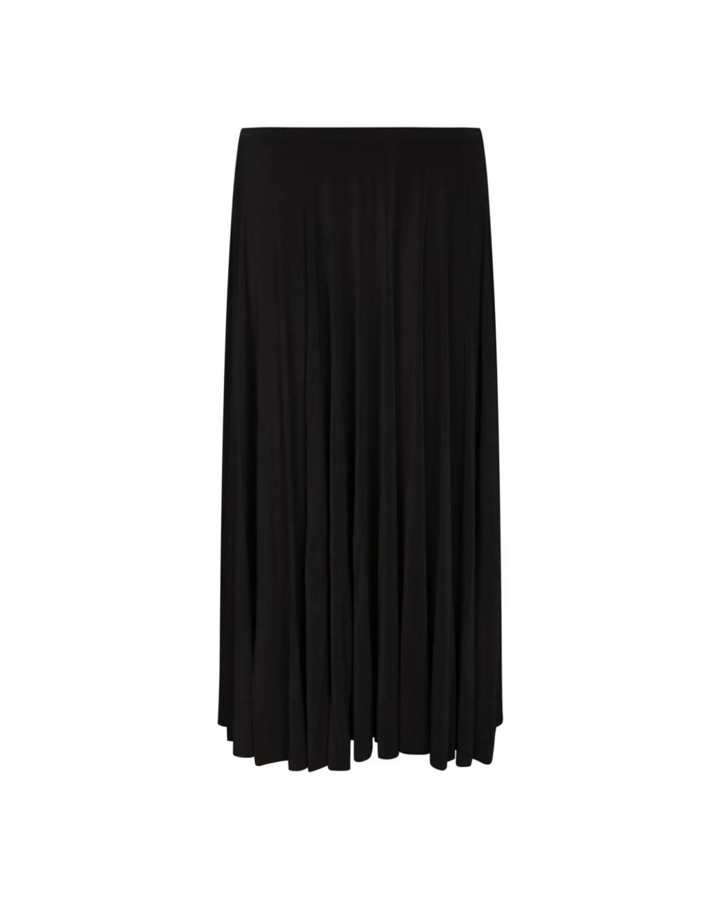 Norma Kamali Black Midi Skirts