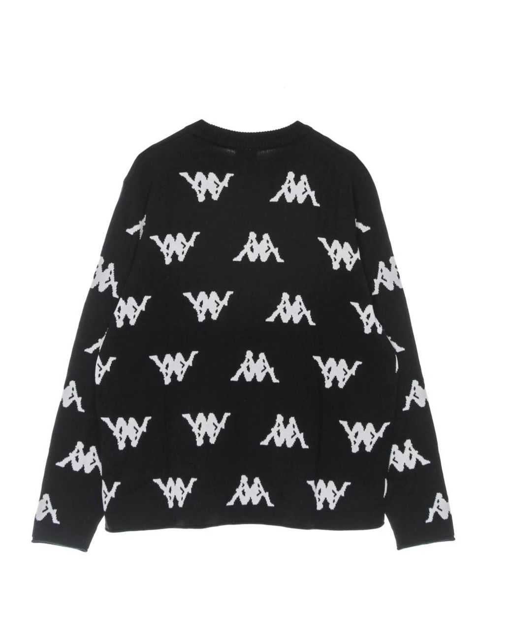 Kappa Black Round-Neck Knitwear for men