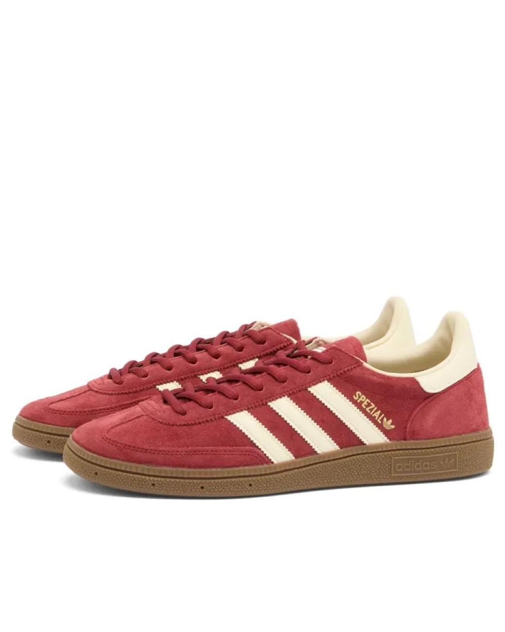 Adidas Originals Schoenen ,Rood ,Handball Spezial Sneakers in het Red