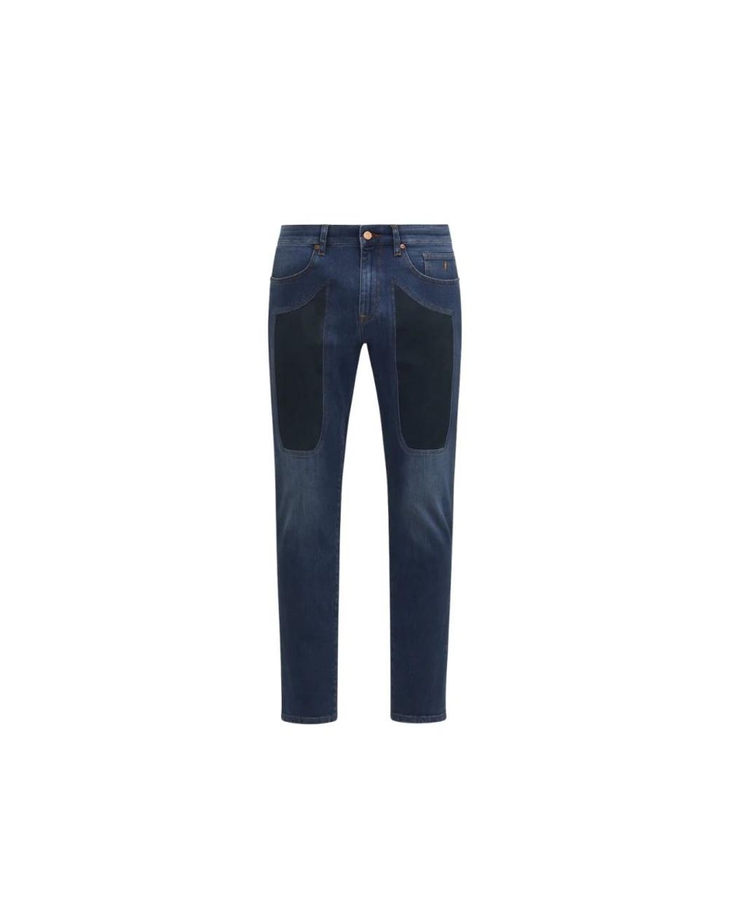 Jeckerson Blue Slim Fit Jeans for men