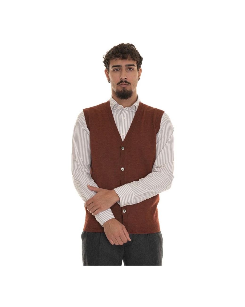Cardigans hindustrie pour homme en coloris Brown