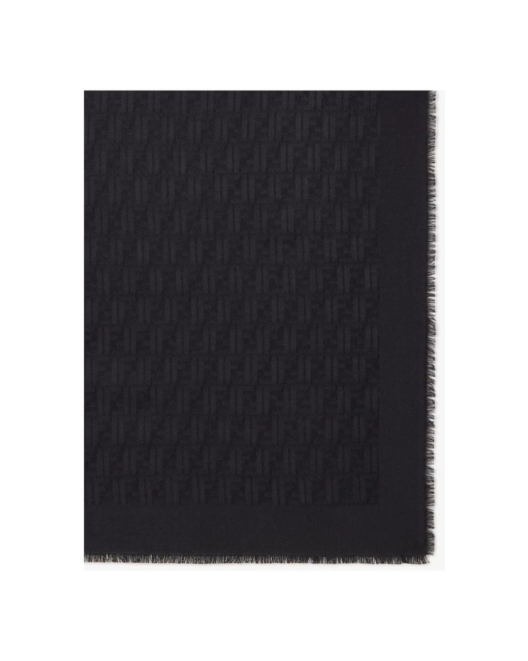 Fendi Black Winter Scarves