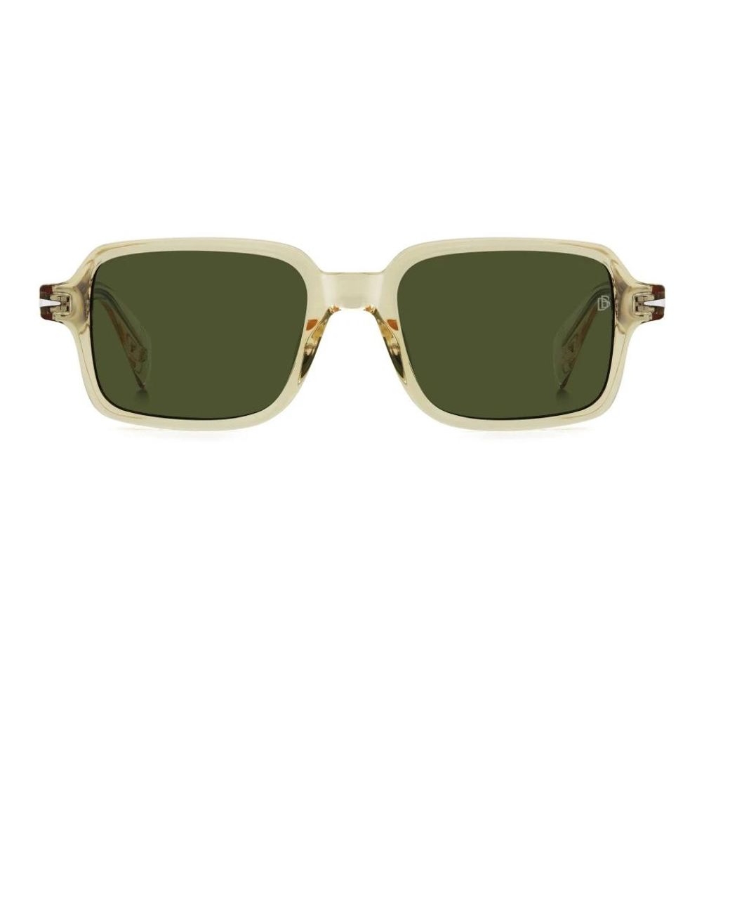 David Beckham Green Sunglasses