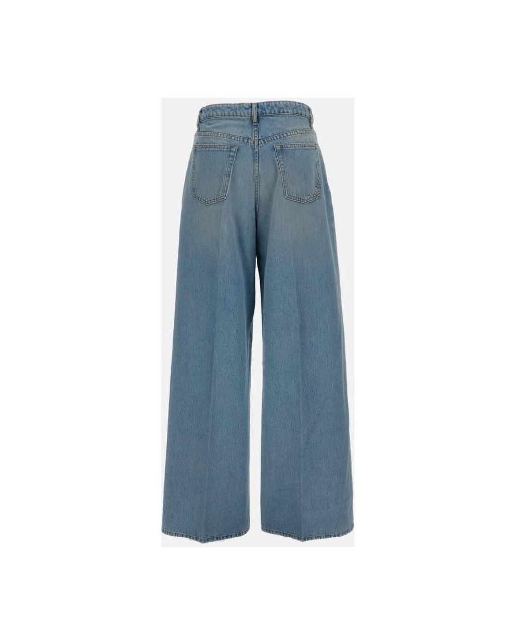 3x1 Blue Wide Jeans