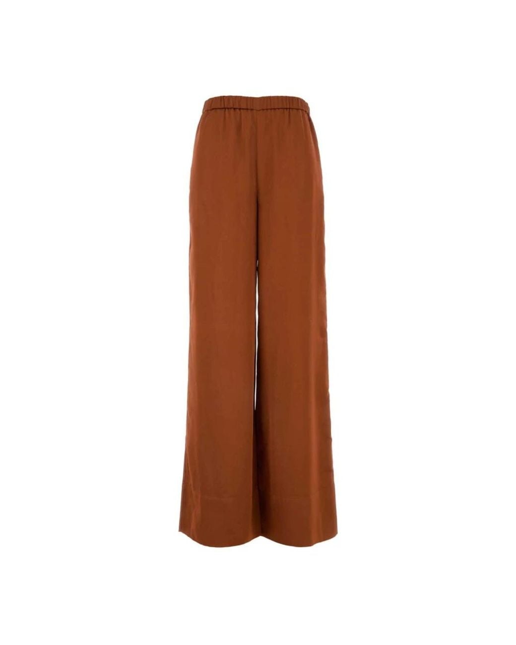 THE NINA STUDIO Brown Wide Trousers