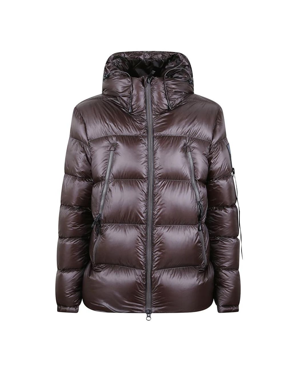 OUTHERE Brown Down Jackets for men