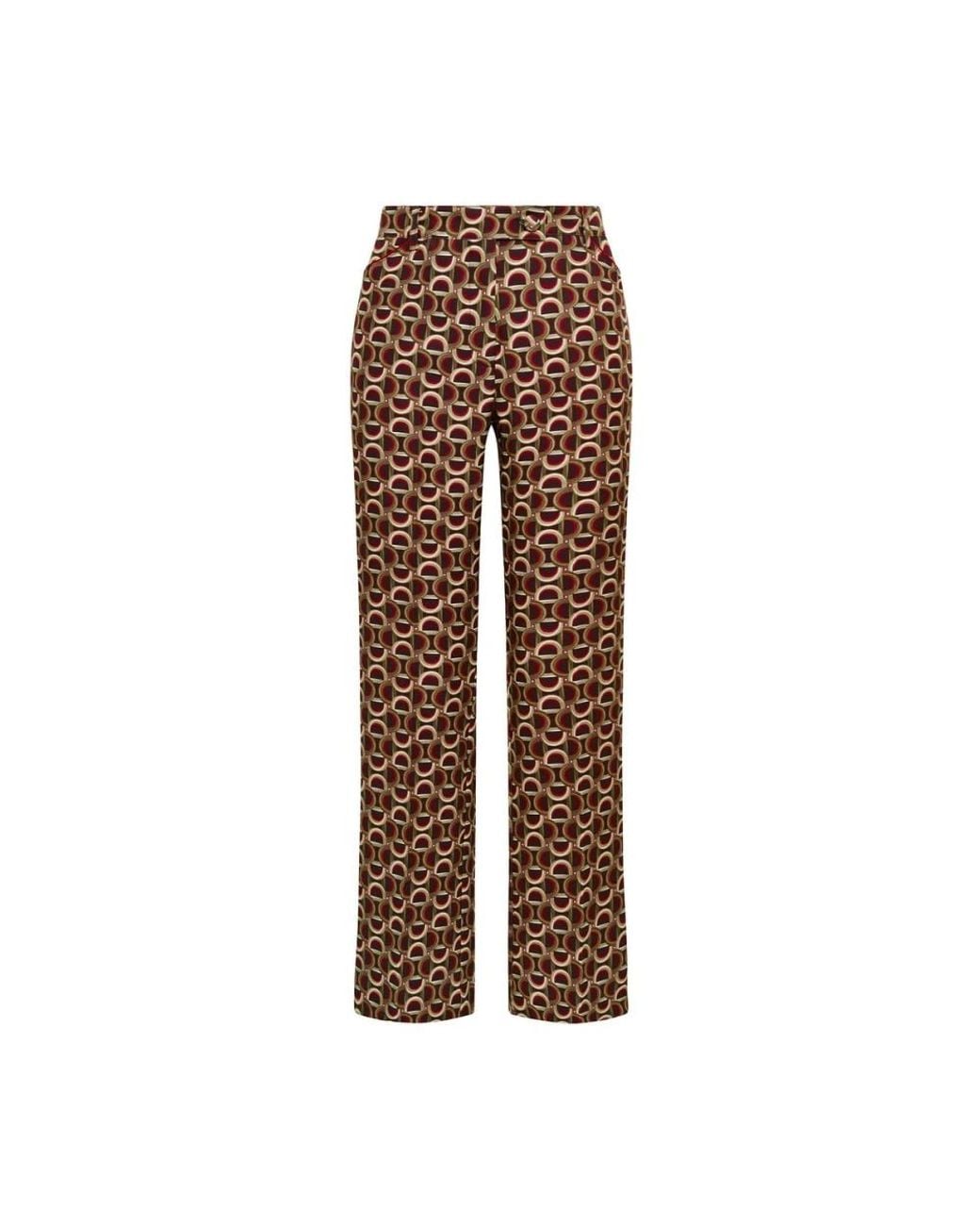 Maliparmi Brown Cropped Trousers