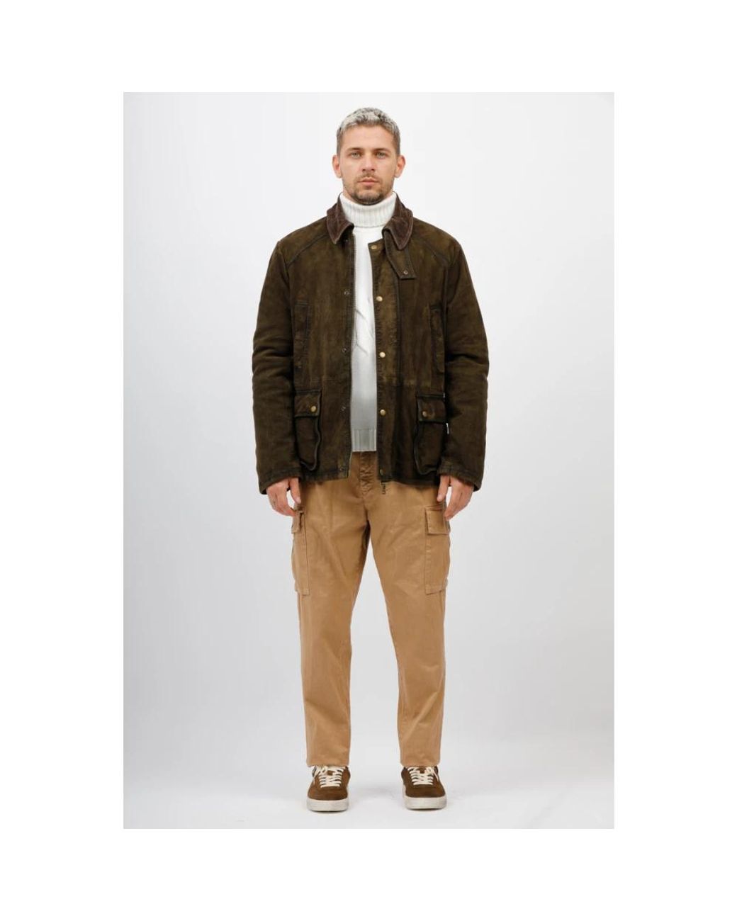 The Jack Leathers Brown Leather Jackets for men