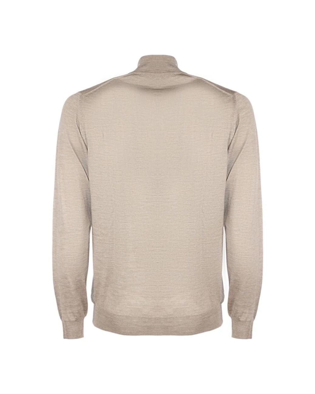 Fedeli Brown Turtlenecks for men