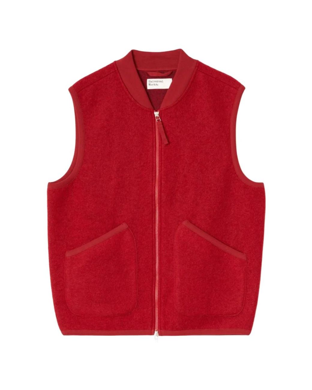 Vests Universal Works pour homme en coloris Red
