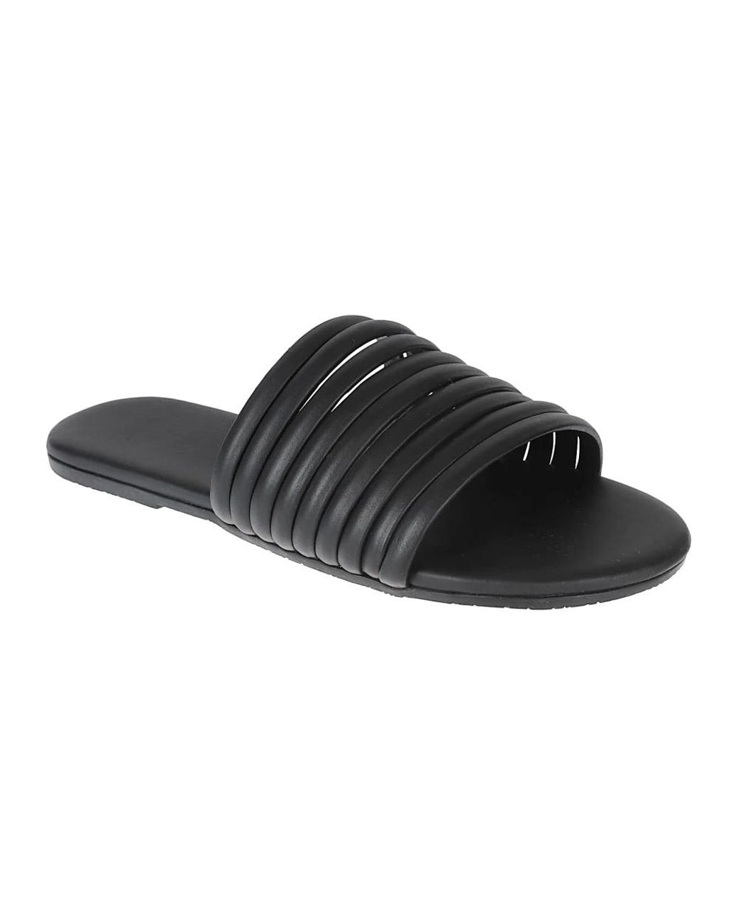 TKEES Black Sandalen