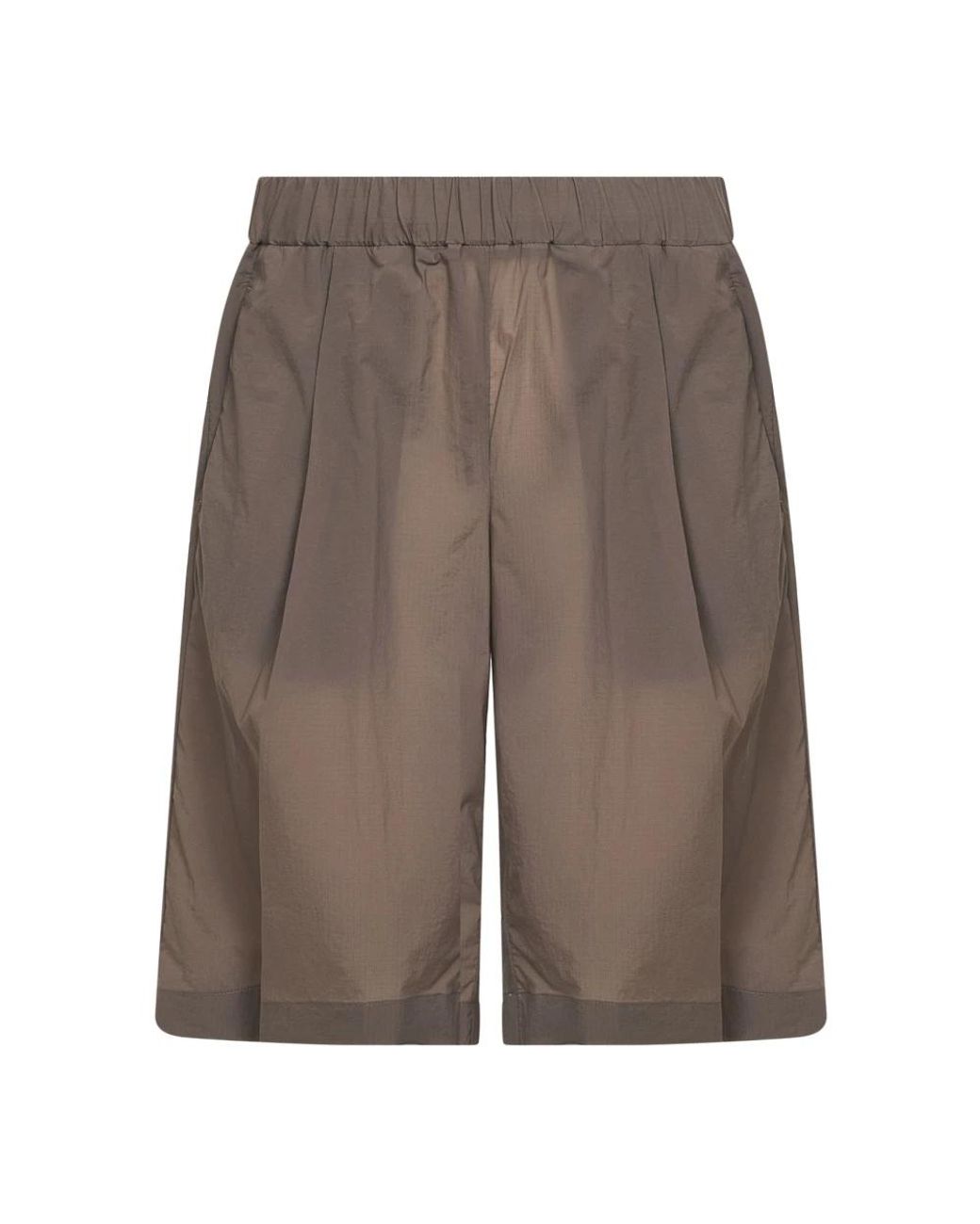 Herno Brown Casual Shorts for men