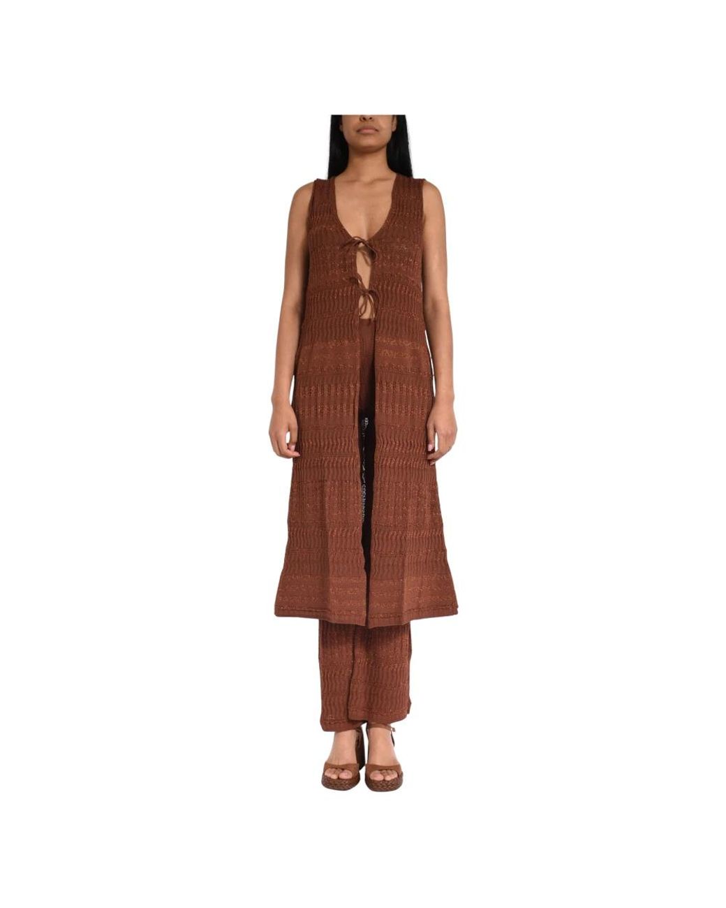 Akep Brown Cardigans