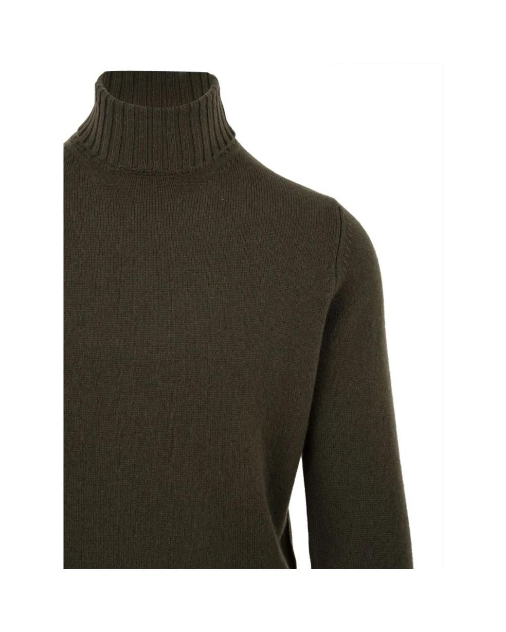 FILIPPO DE LAURENTIIS Green Turtlenecks for men
