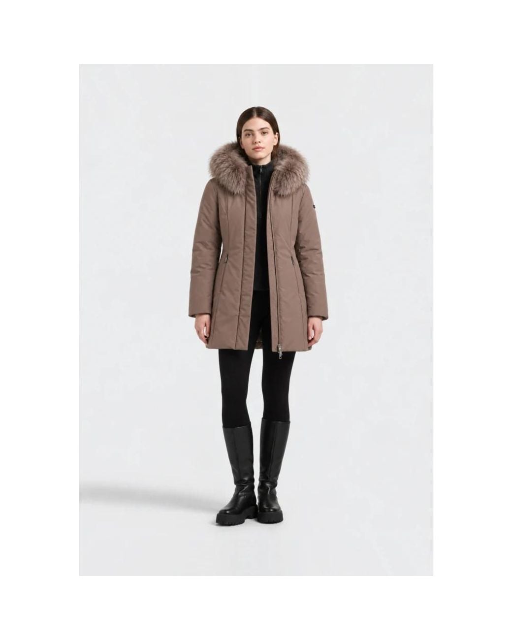 Down Coats Refrigiwear de color Brown