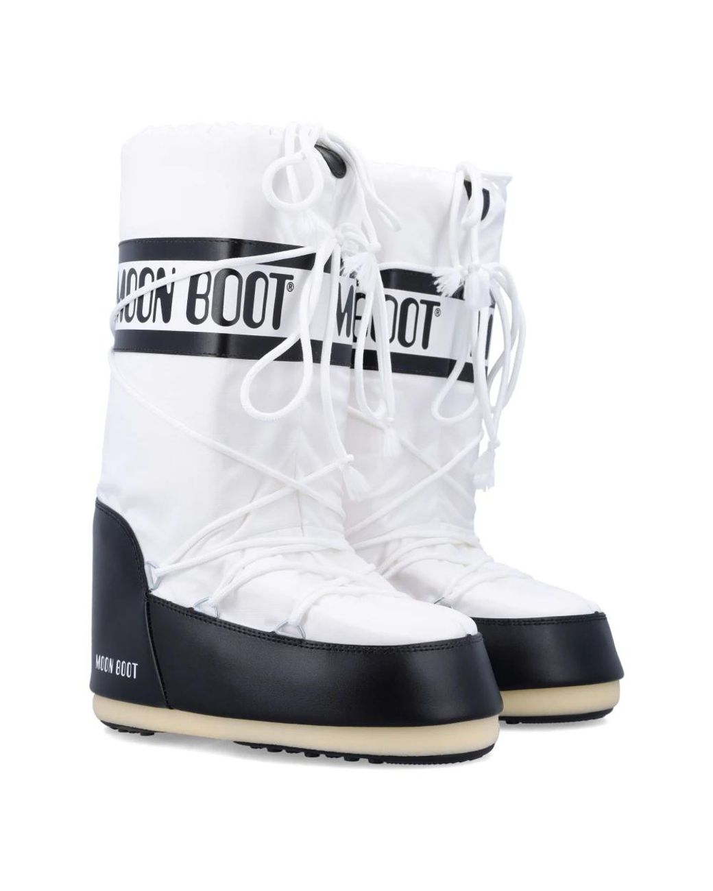 Moon Boot White Winter Boots