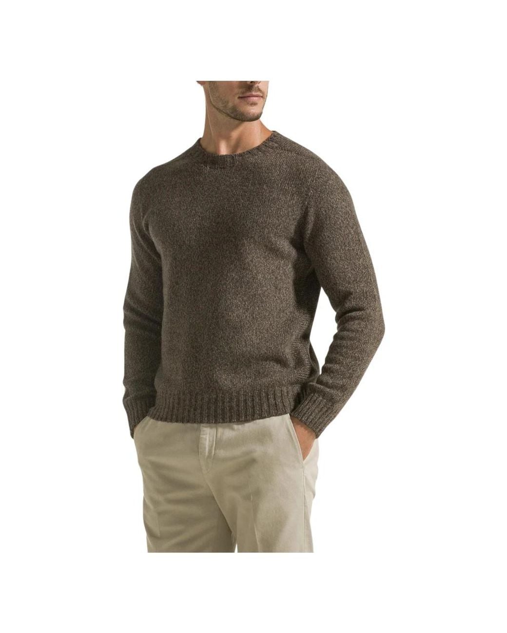 Seventy Green Round-Neck Knitwear for men