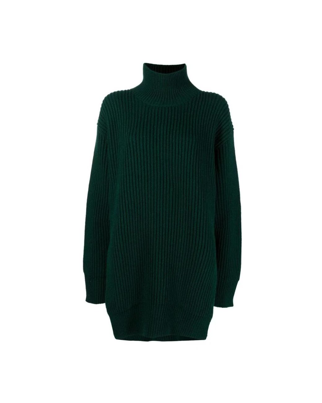 Jil Sander Green Turtlenecks
