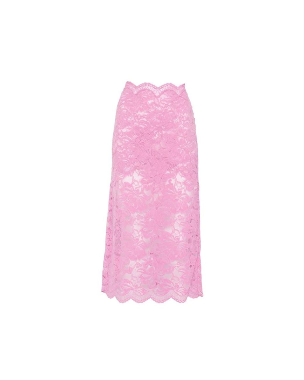 Rabanne Pink Midi Skirts