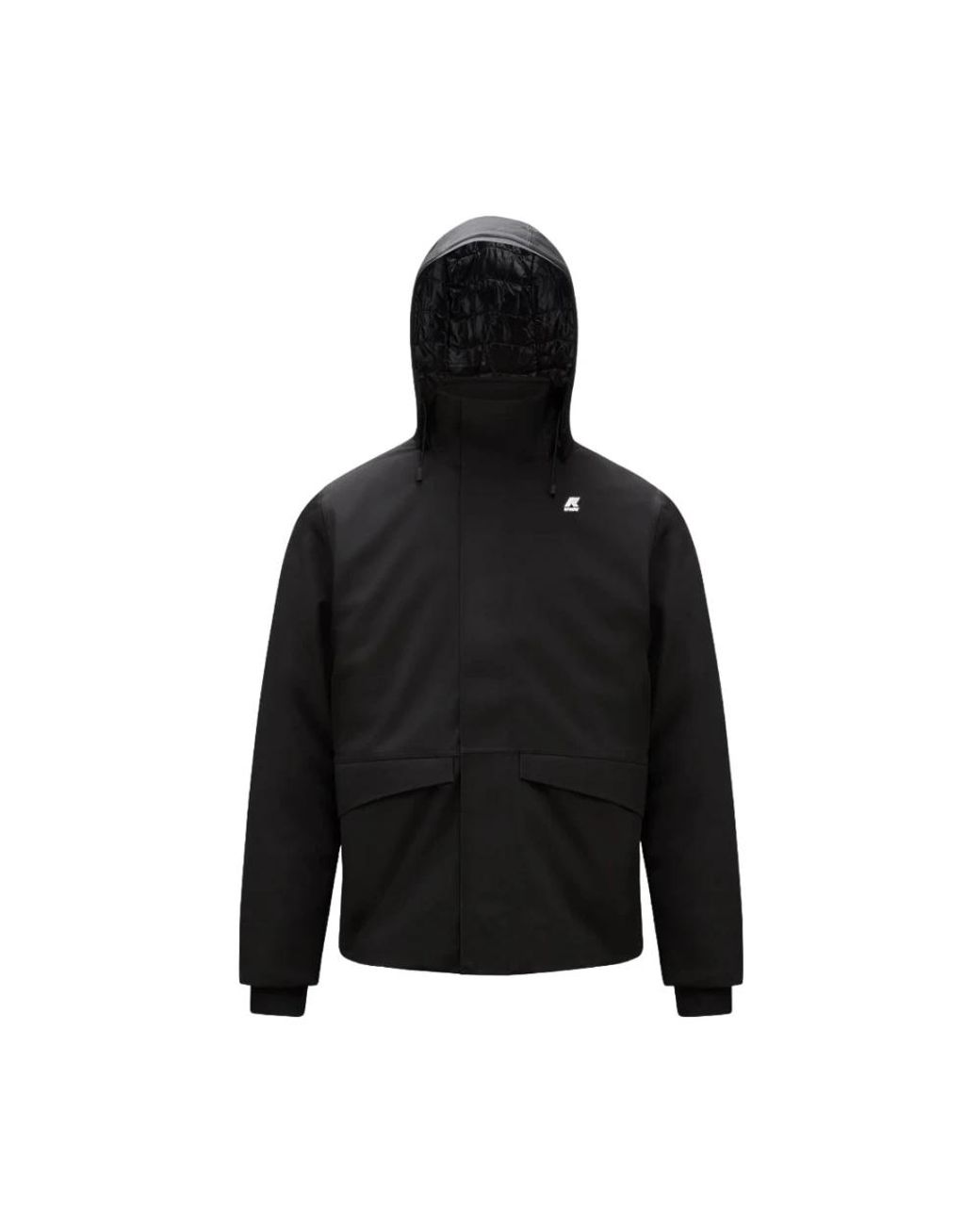 K-Way Black Rain Jackets for men