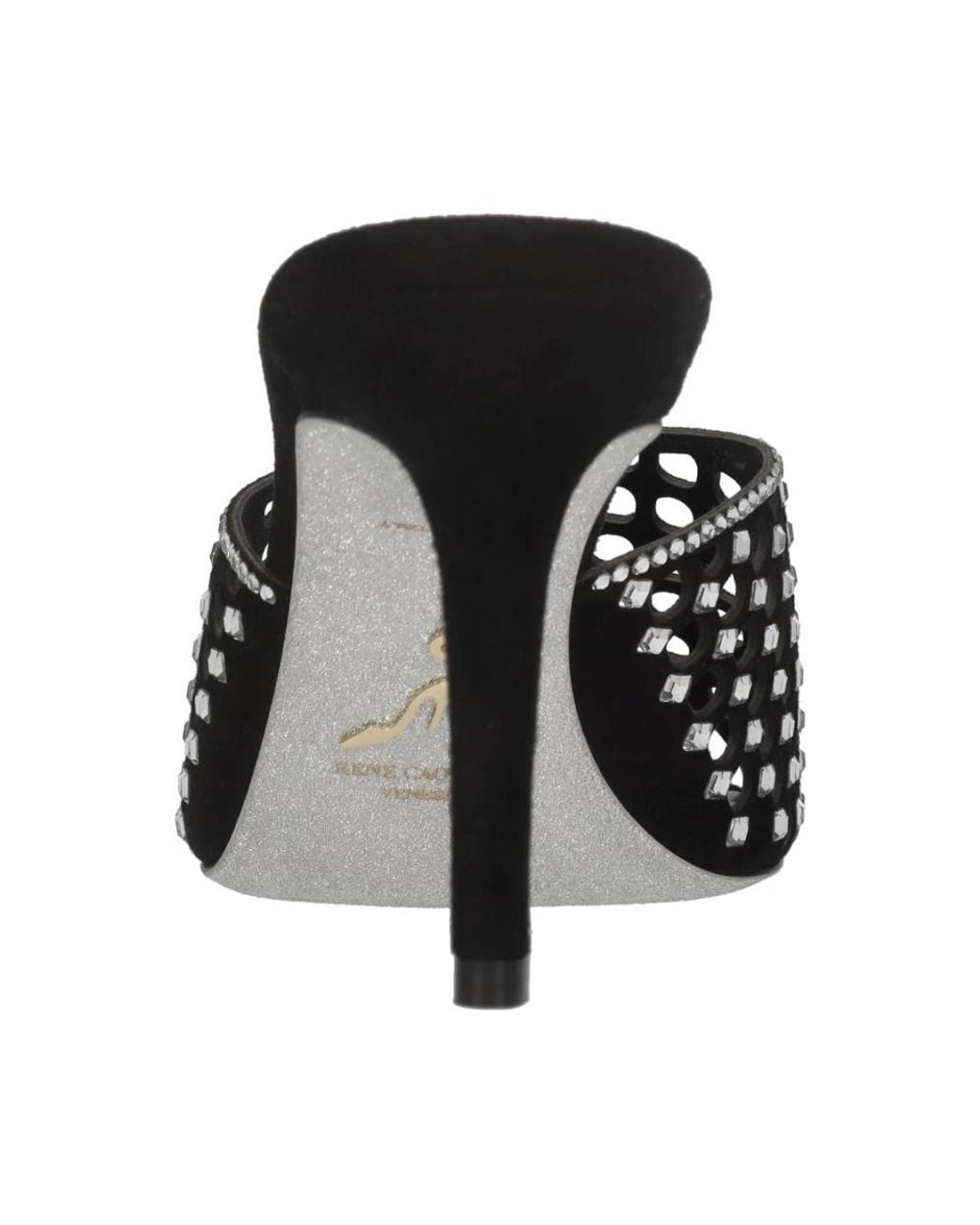 Rene Caovilla Black Sandals