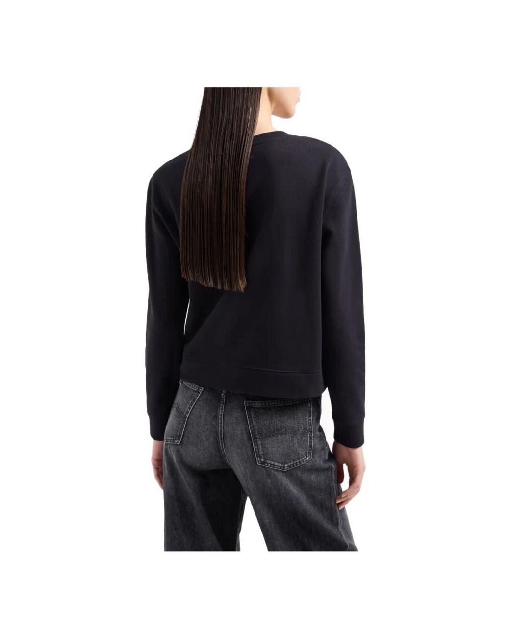 Emporio Armani Black Sweatshirts