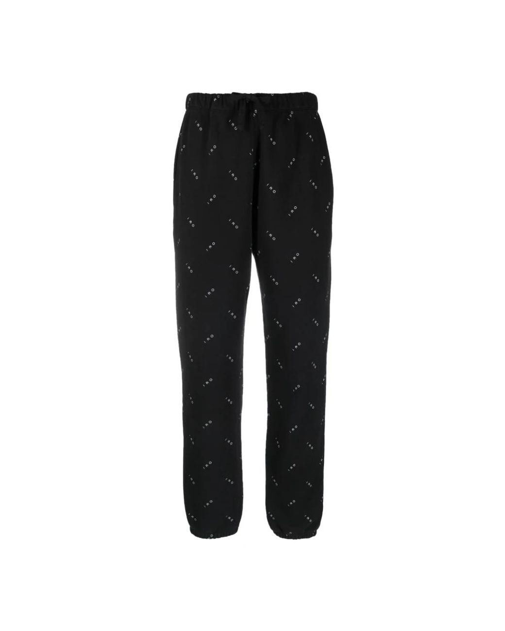 IRO Broeken ,Zwart ,Katoen Rechte Broek in het Black
