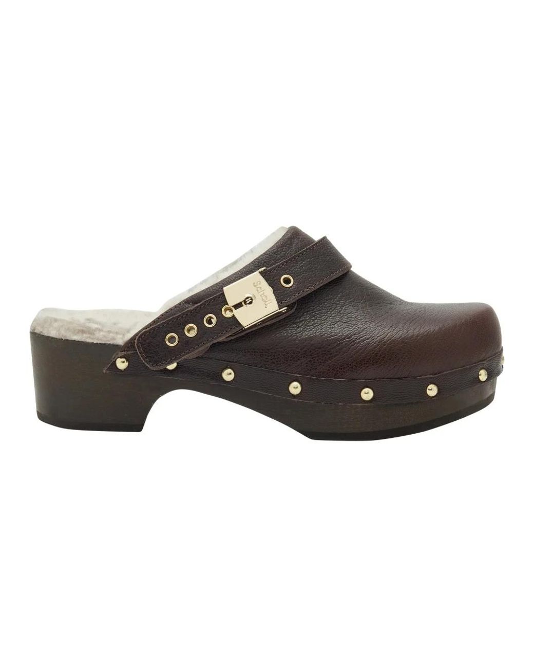 Scholl Schoenen ,Bruin ,Leer Schoenen in het Brown