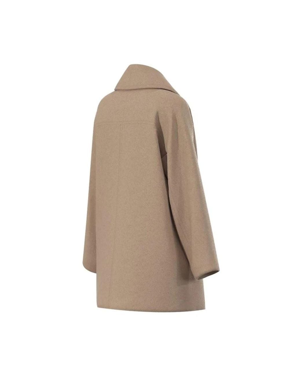 Marella Natural Double-Breasted Coats