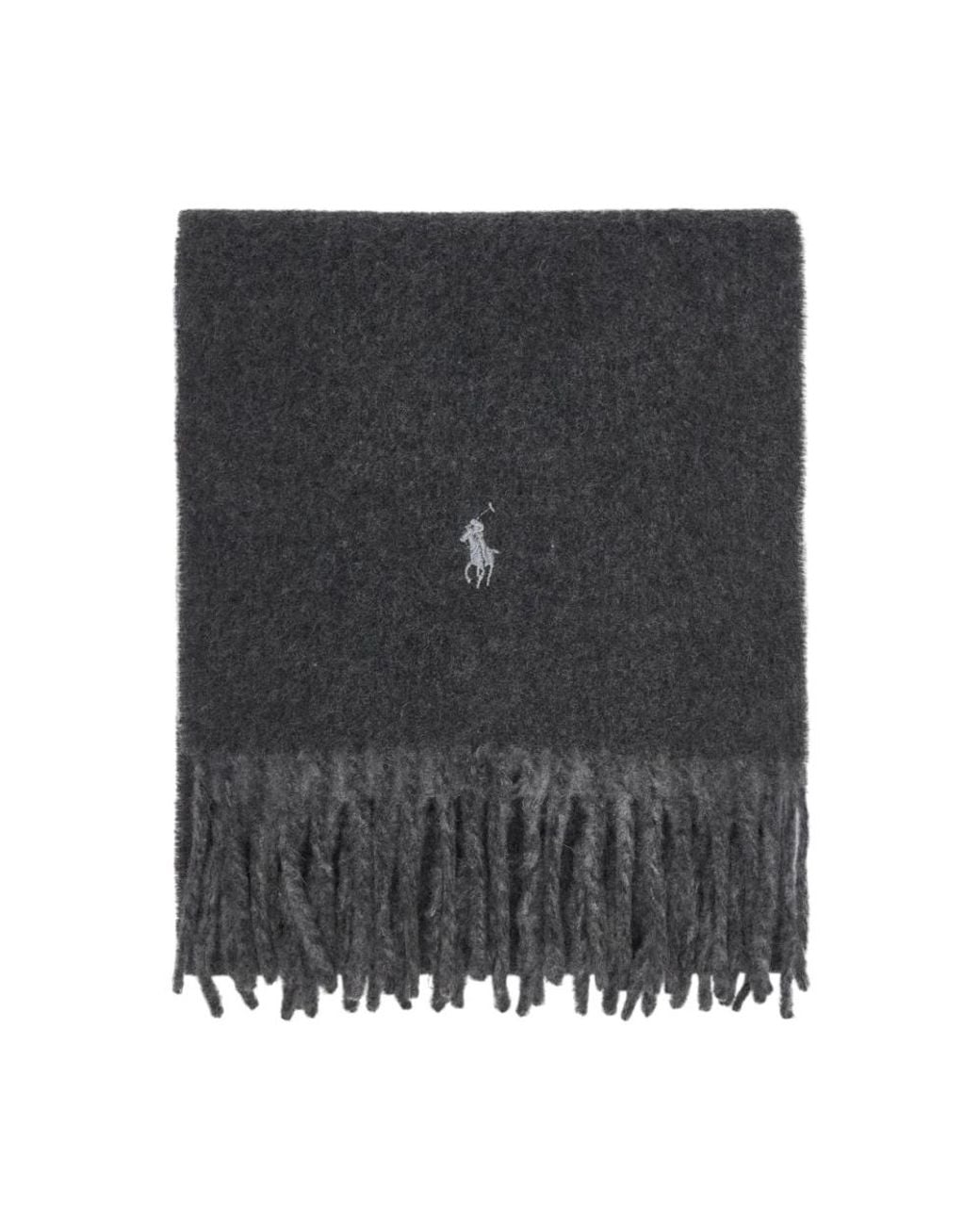 Polo Ralph Lauren Black Winter Scarves