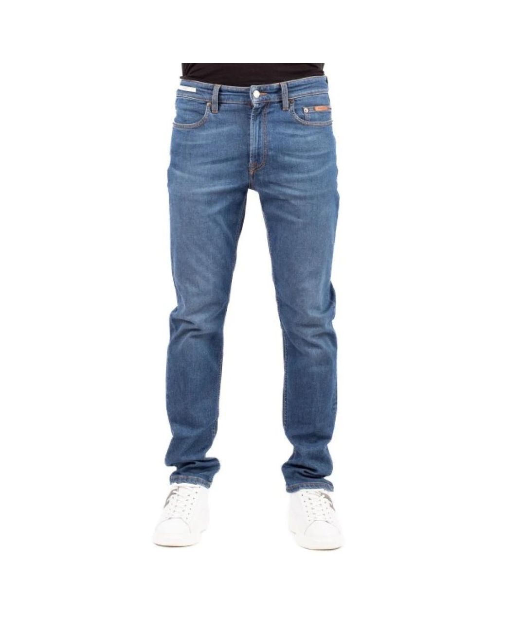 Siviglia Blue Slim Fit Jeans for men