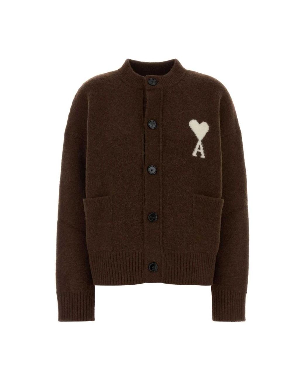 Cardigans AMI en coloris Brown