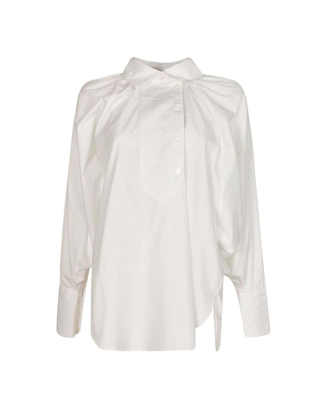 Patou White Blouses