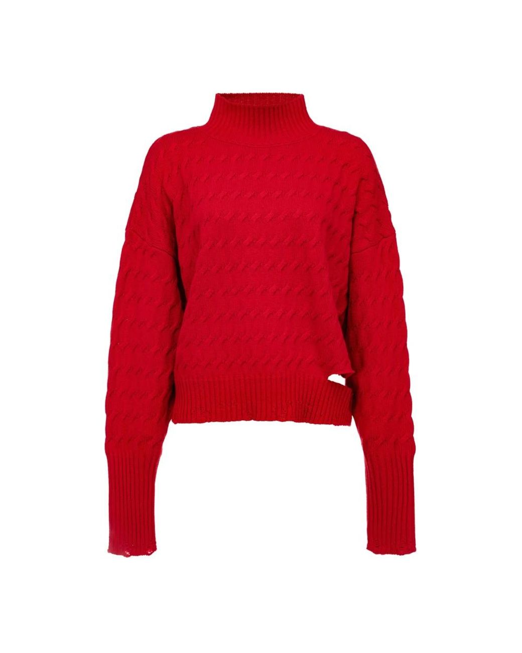 Pinko Red Turtlenecks