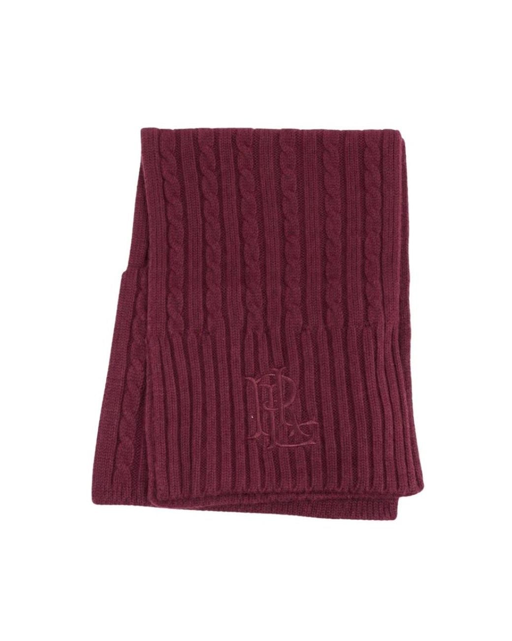 Ralph Lauren Purple Winter Scarves