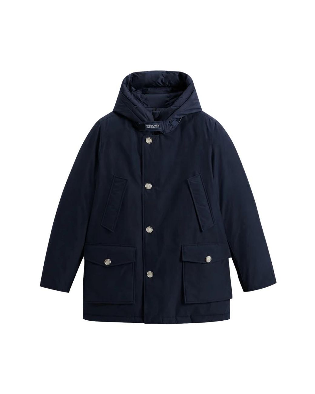 Woolrich Blue Down Jackets for men