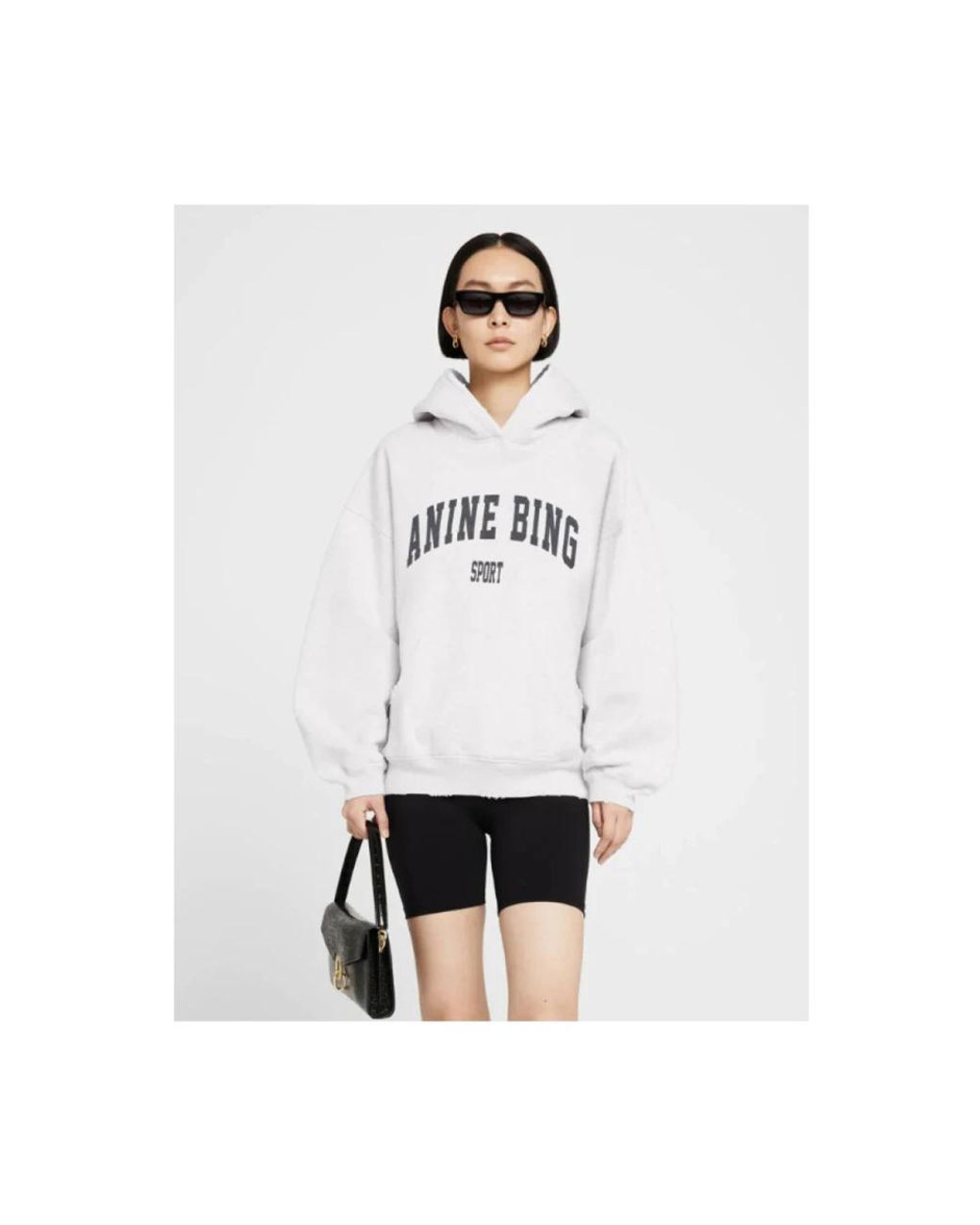 Anine Bing White Hoodies