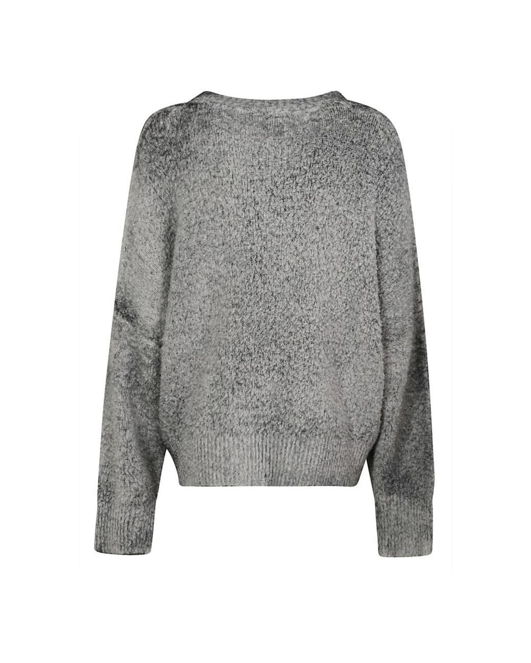 Avant Toi Gray V-Neck Knitwear