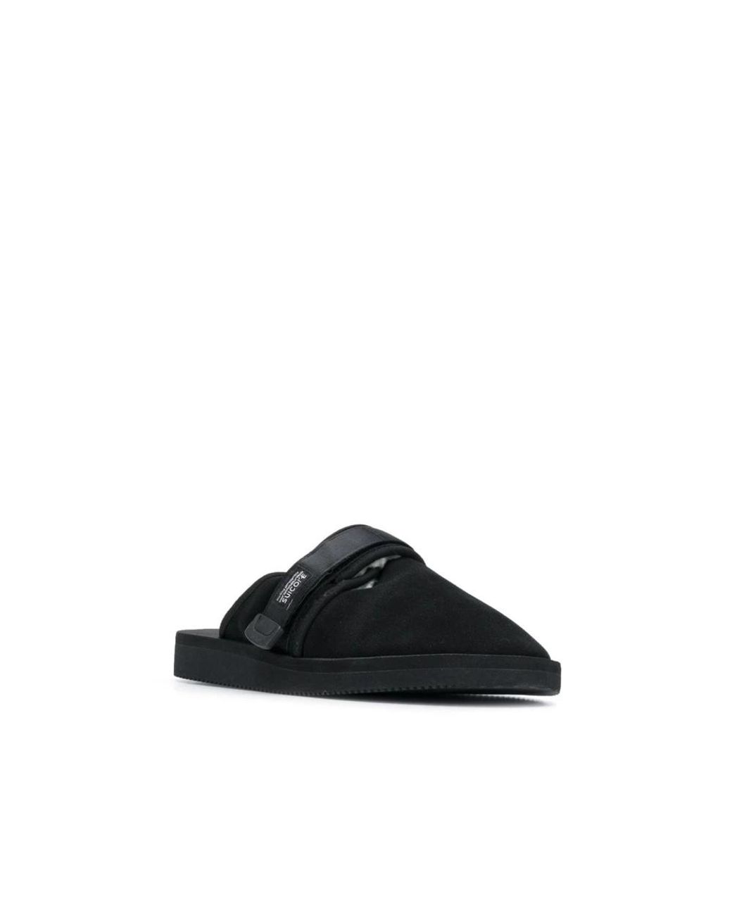 Suicoke Black Zavo-Mab Mules Sandals