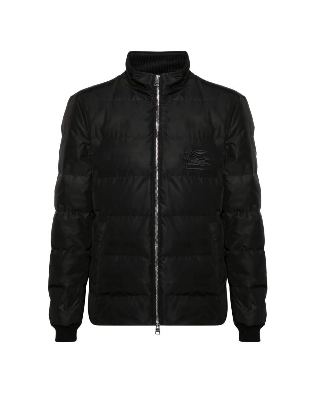 Etro Black Down Jackets for men