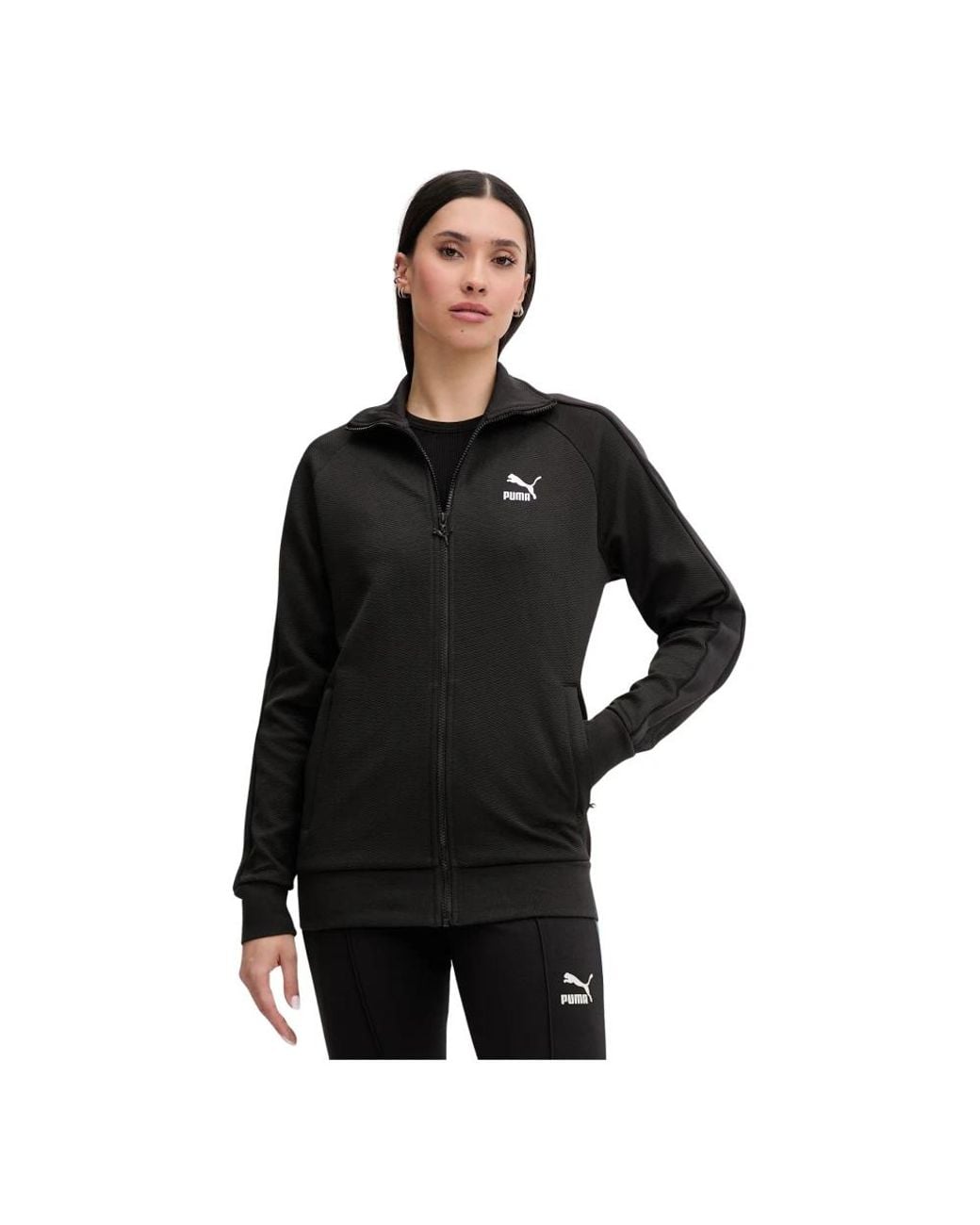 PUMA Black T7 Track Jacket
