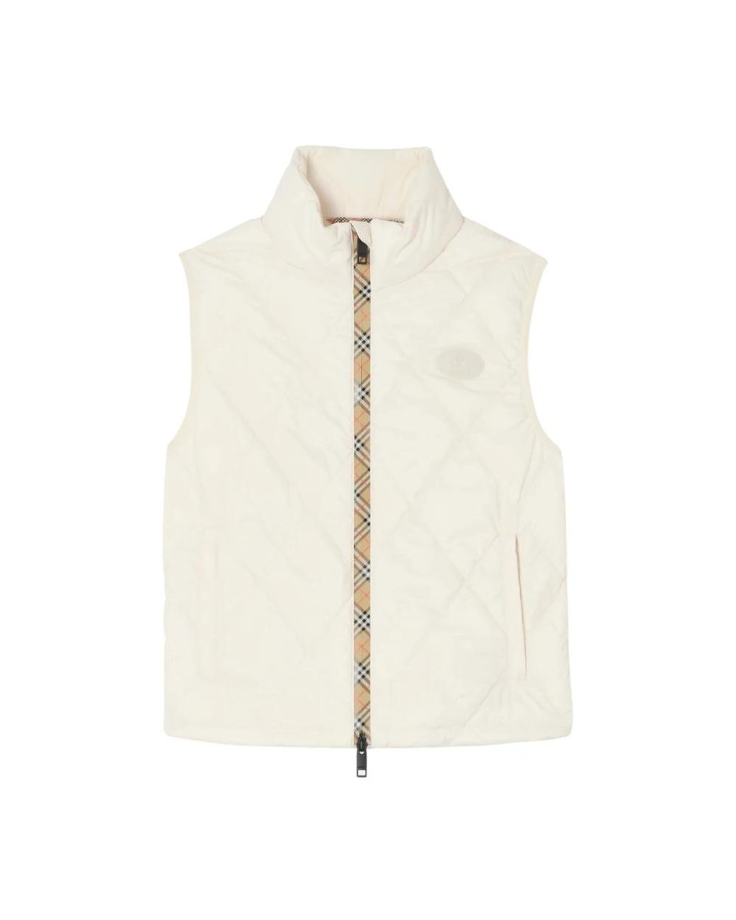 Burberry White Waistcoats