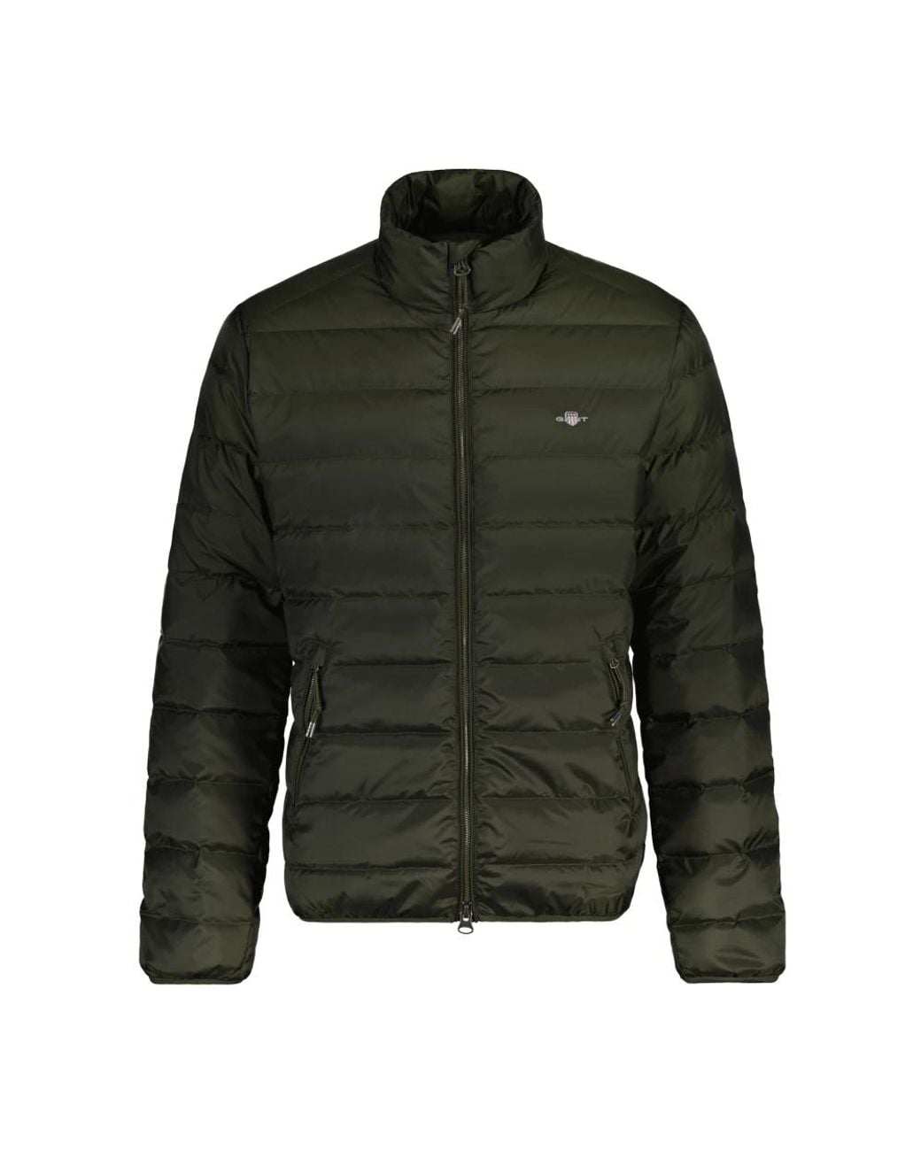 Gant Jassen ,Groen ,Polyester Donsjacks in het Green voor heren