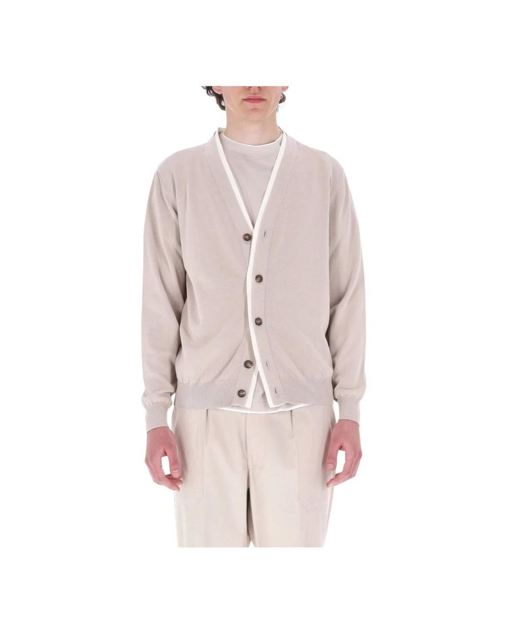 Eleventy Pink Cardigans for men