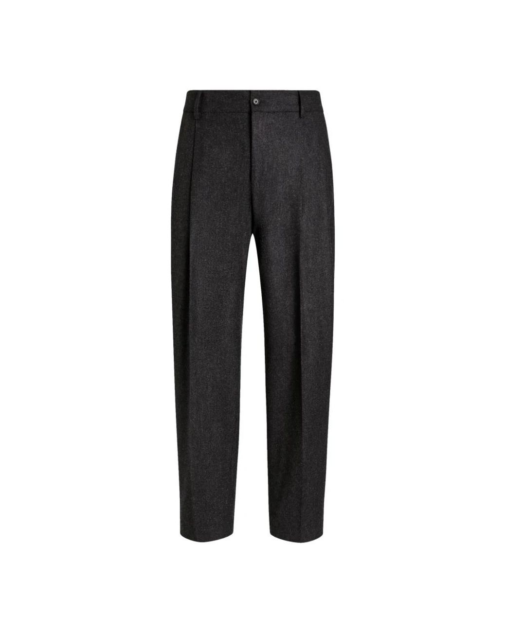 Dolce & Gabbana Black Suit Trousers for men