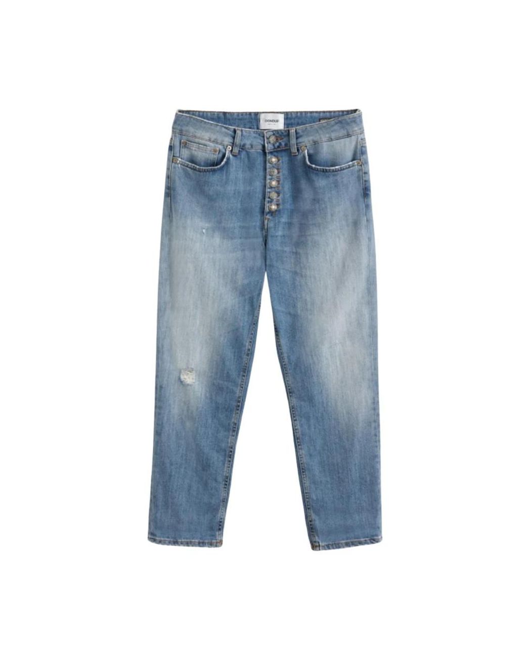 Dondup Blue Cropped Jeans
