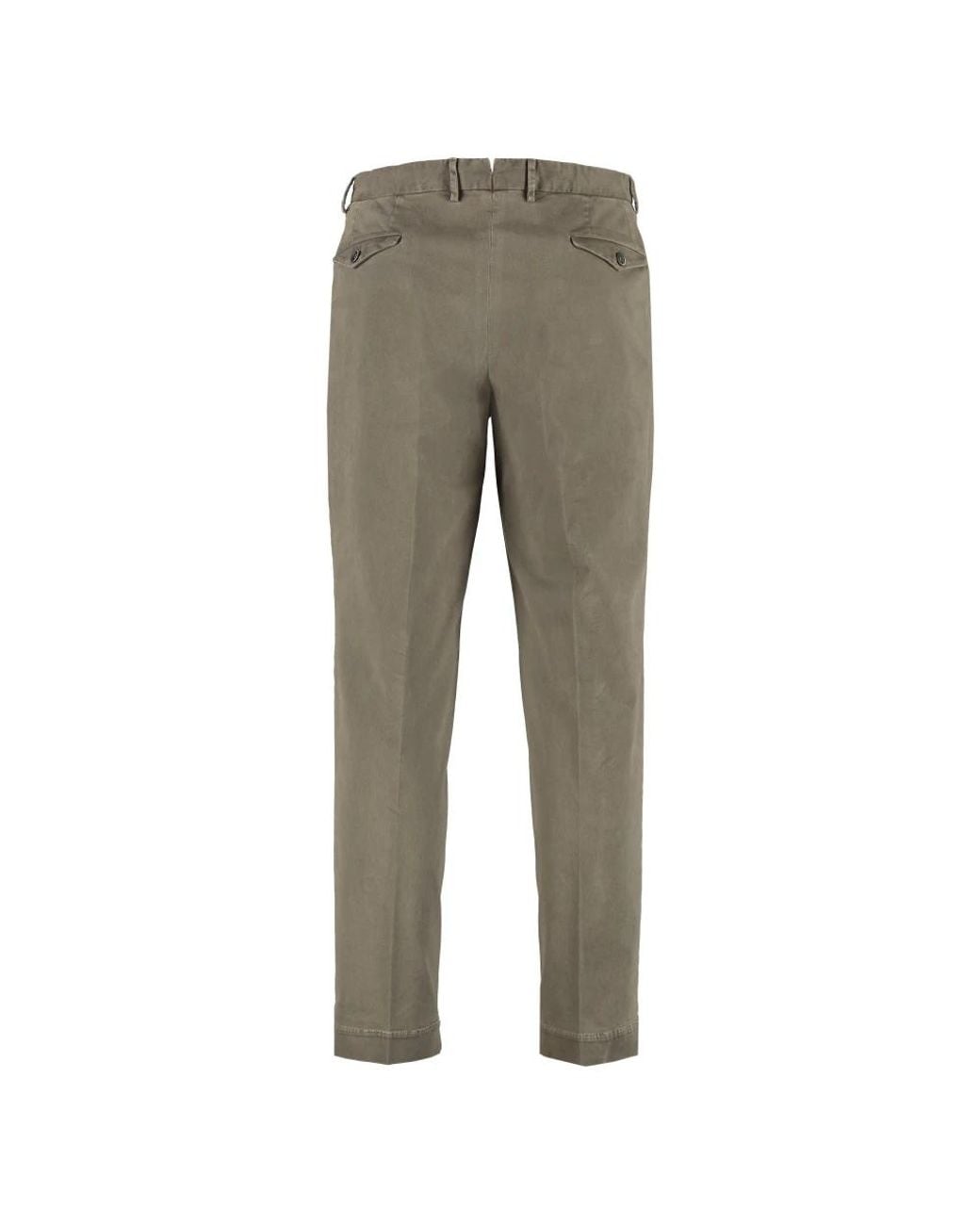 THE (Alphabet) Gray Slim-Fit Trousers for men
